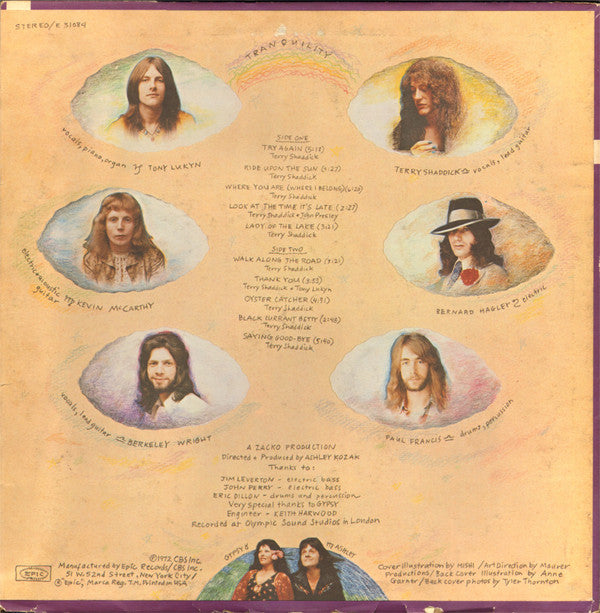 Tranquility (3) : Tranquility (LP, Album, RP)
