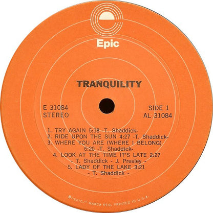 Tranquility (3) : Tranquility (LP, Album, RP)
