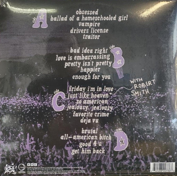 Olivia Rodrigo : Live From Glastonbury (A BBC Recording) (LP, Lig + LP, Cob + Album)
