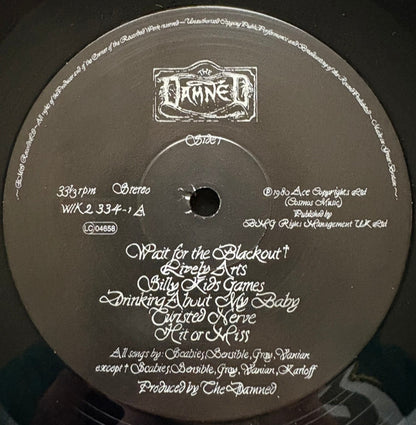 The Damned : The Black Album (2xLP, Album, RE)