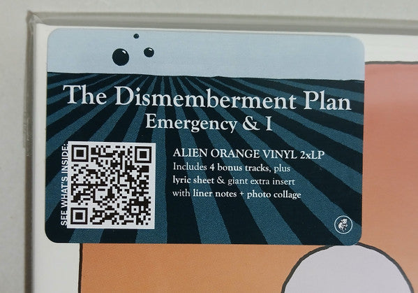 The Dismemberment Plan : Emergency & I (2xLP, Album, Ltd, RE, RP, Ora)