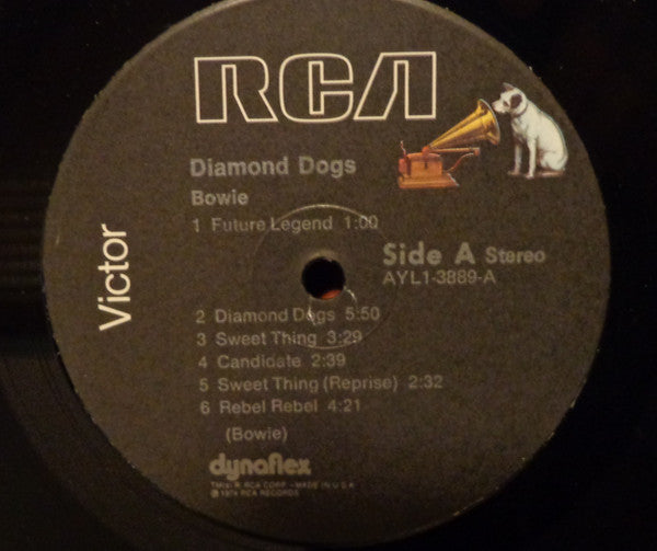 Bowie* : Diamond Dogs (LP, Album, RE)
