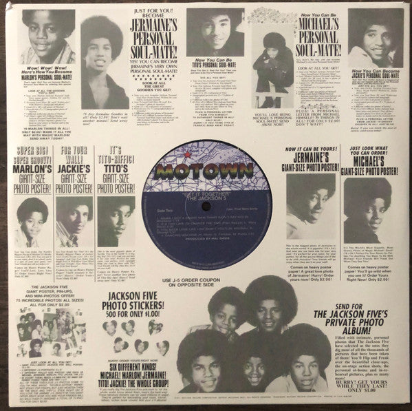 The Jackson 5 : Get It Together (LP, Album, RE, RM, 180)
