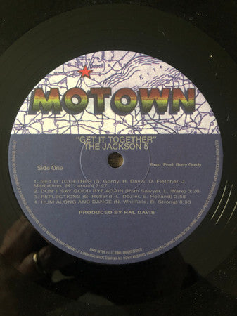 The Jackson 5 : Get It Together (LP, Album, RE, RM, 180)