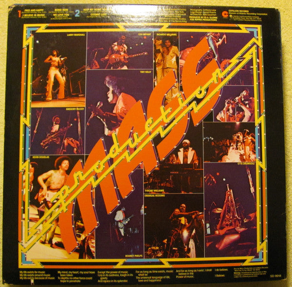 Mass Production : Believe (LP, Album, RI )