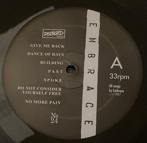Embrace (2) : Embrace (LP, Album, RE, RM)