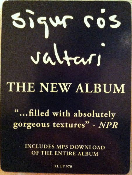 Sigur Rós : Valtari (2xLP, Album)