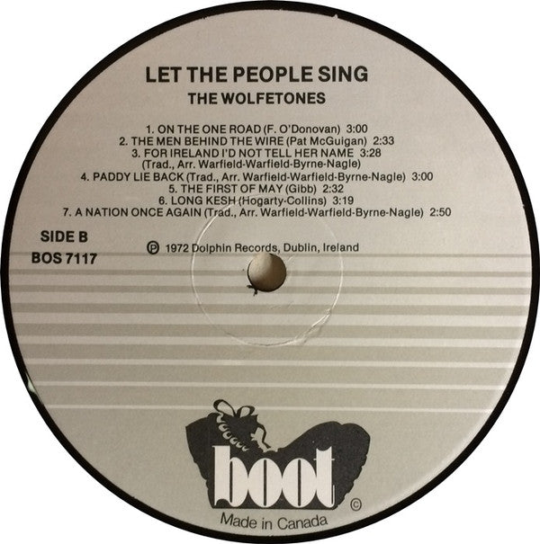 The Wolfe Tones : Let The People Sing (LP, Album)