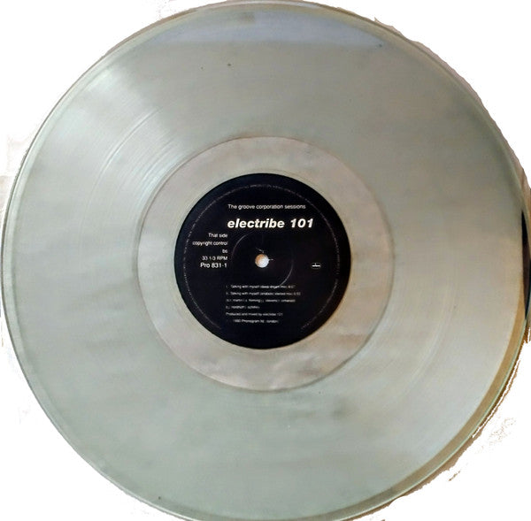 Electribe 101 : Talking With Myself • Special Limited Edition Remixes Vol. I • The Groove Corporation Sessions (12", Ltd, Promo, Cle)