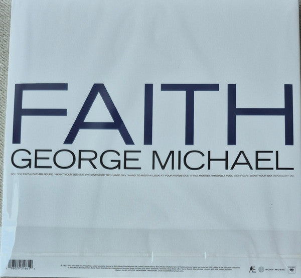 George Michael : Faith (2xLP, Album, Ltd, RE, RM, Red)