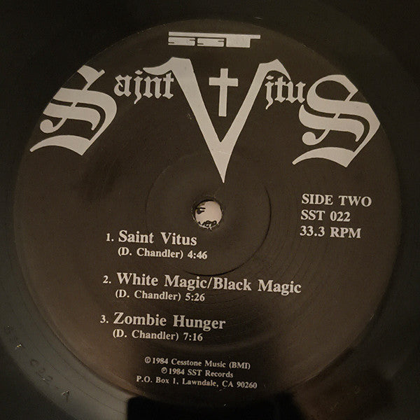 Saint Vitus : Saint Vitus (LP, Album, M/Print, RE)