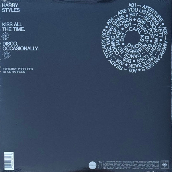 Harry Styles : Kiss All The Time. Disco, Occasionally. (LP, Album)