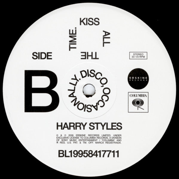 Harry Styles : Kiss All The Time. Disco, Occasionally. (LP, Album)