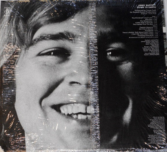 Jimmy Buffett : Down To Earth (LP, San)