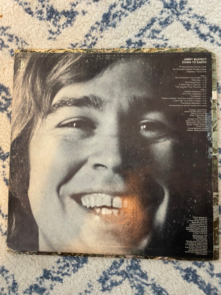 Jimmy Buffett : Down To Earth (LP, San)