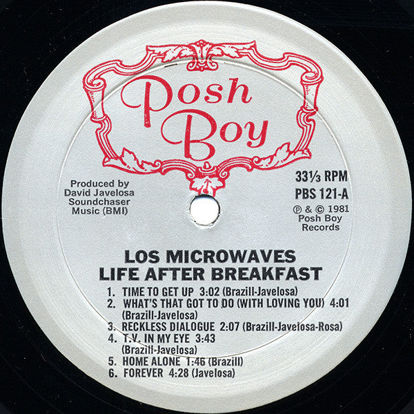Los Microwaves : Life After Breakfast (LP, Album)