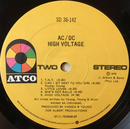 AC/DC : High Voltage (LP, Album, SP-)
