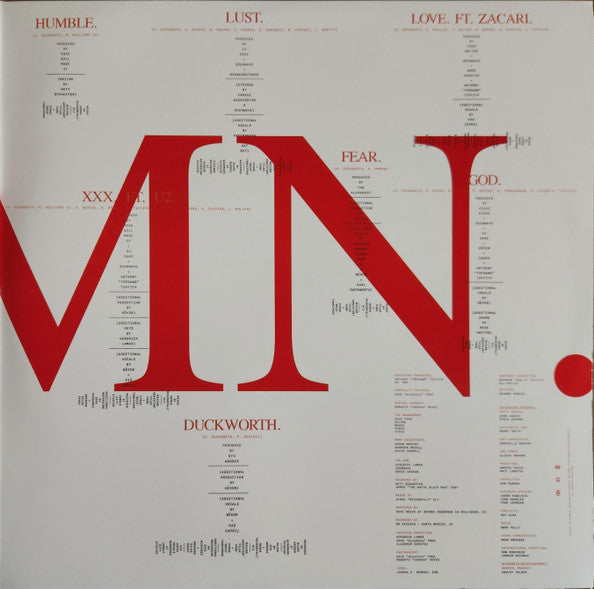 Kendrick Lamar : Damn. (2xLP, Album, RE, RP)