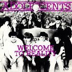 Adolescents : Welcome To Reality (10", EP, RP, Whi)