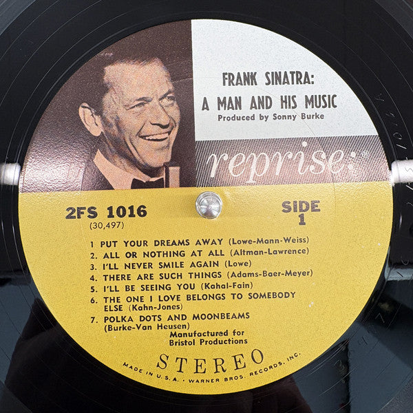 Frank Sinatra : A Man And His Music (2xLP, Album, Pit)