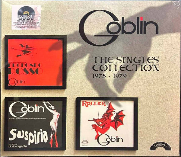 Goblin : The Singles Collection 1975–1979 (LP, RSD, Comp, Ltd, Whi)