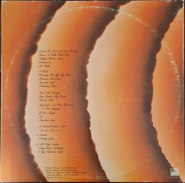 Stevie Wonder : Songs In The Key Of Life (2xLP, Album, EP, Pit + 7", Album, EP)