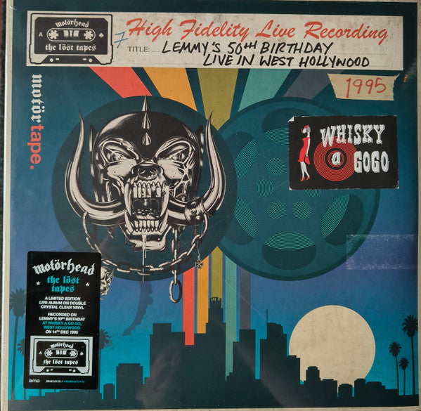 Motörhead : The Löst Tapes, Vol. 7 (Lemmy's 50th Birthday, Live In West Hollywood, 1995) (2xLP, RSD, Ltd, Cry)