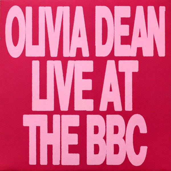 Olivia Dean : Live At The BBC (7", RSD, Ltd)