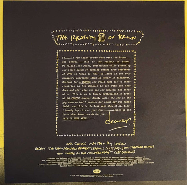 Ween : Europe "90" (3x12", Album, RSD, Ltd)