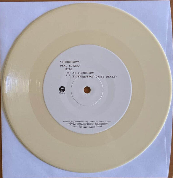 Demi Lovato : Frequency (7", RSD, Single, Ltd, But)
