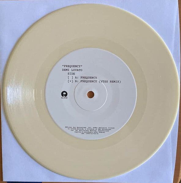 Demi Lovato : Frequency (7", RSD, Single, Ltd, But)