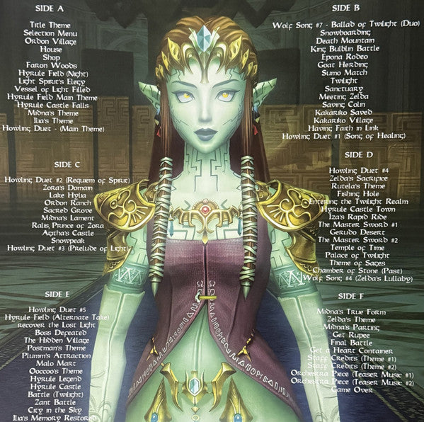 Koji Kondo : The Legend of Zelda: Twilight Princess (3xLP, Unofficial)