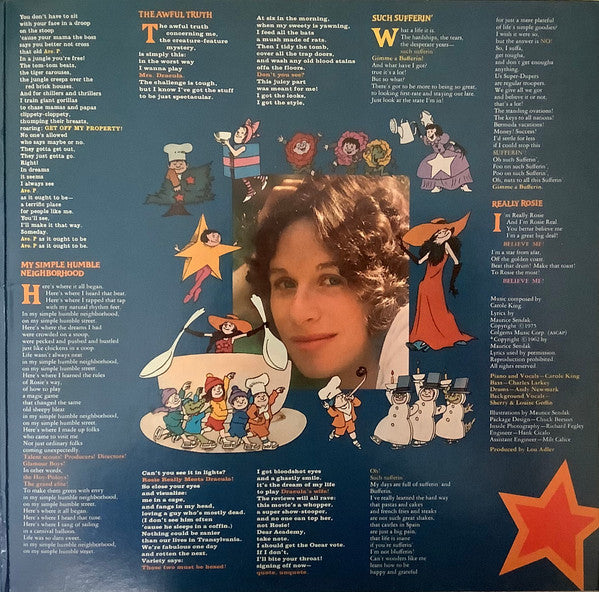 Carole King : Really Rosie (LP, Album, Gat)