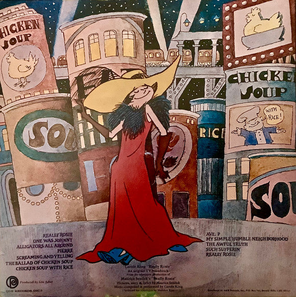 Carole King : Really Rosie (LP, Album, Gat)