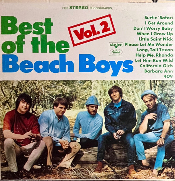 The Beach Boys : Best Of The Beach Boys, Vol. 2 (LP, Comp, RE, Duo)
