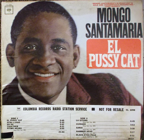 Mongo Santamaria : El Pussy Cat (LP, Mono, Promo)