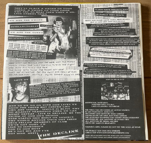 NOFX : The Decline (12", EP, RE, RP, Bla)