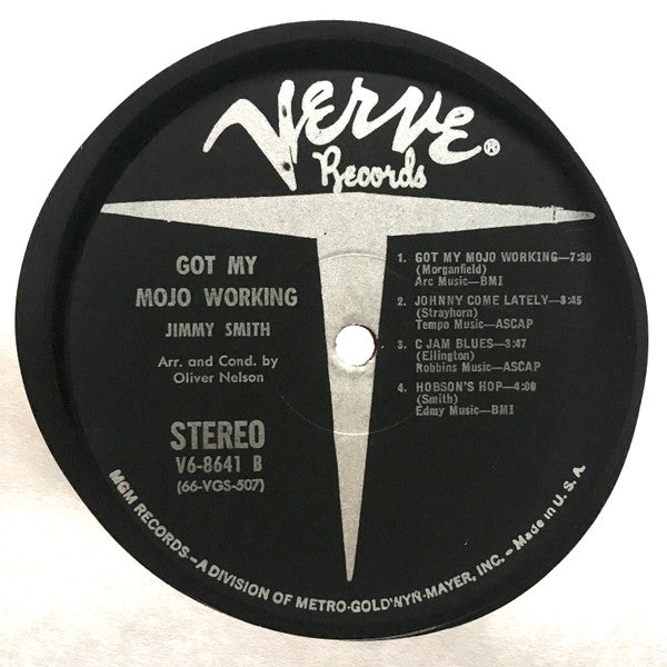 Jimmy Smith : Got My Mojo Workin' (LP, Album, MGM)