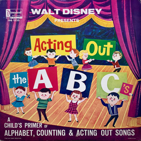 Various : Acting Out the ABC's (LP, Album, RP)