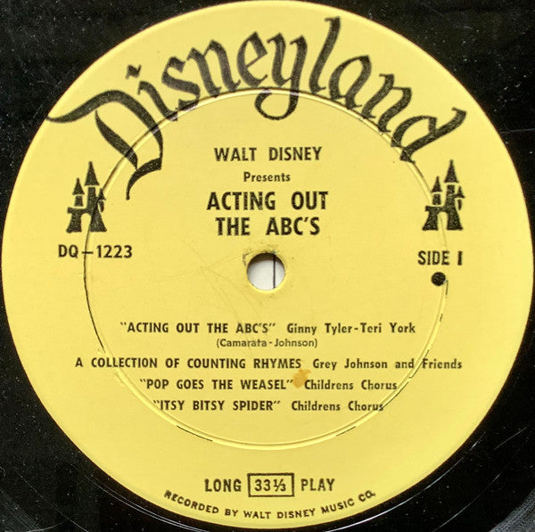 Various : Acting Out the ABC's (LP, Album, RP)