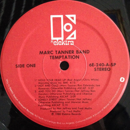 Marc Tanner Band* : Temptation (LP, Album, SP)