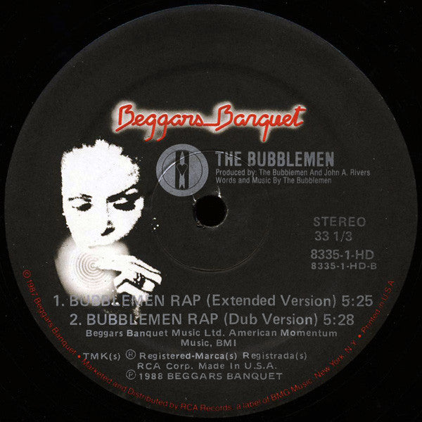 The Bubblemen : The Bubblemen Are Coming! (12")