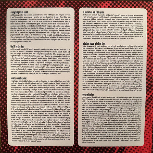 Streetlight Manifesto : Everything Goes Numb (2xLP, Album, Ltd, RE, Tra)