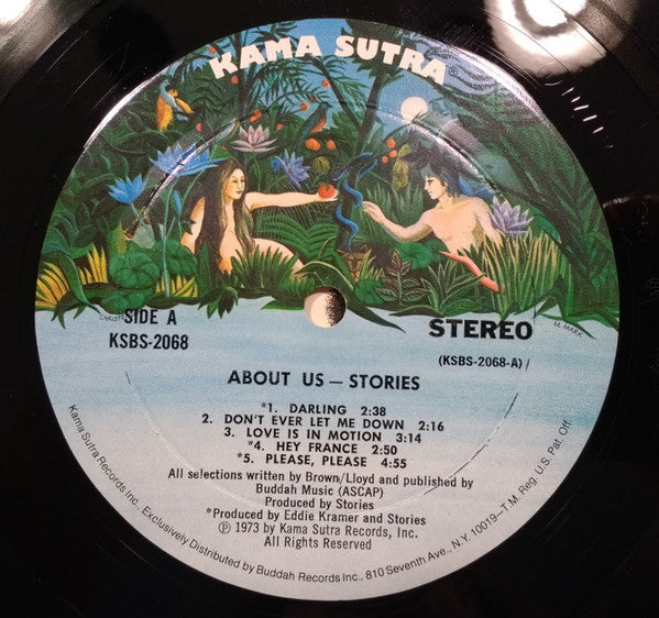 Stories : About Us (LP, Album, Gat)