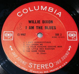 Willie Dixon : I Am The Blues (LP, Album, "36)