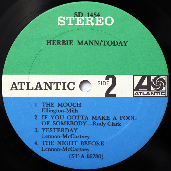 Herbie Mann : Today! (LP, Album)