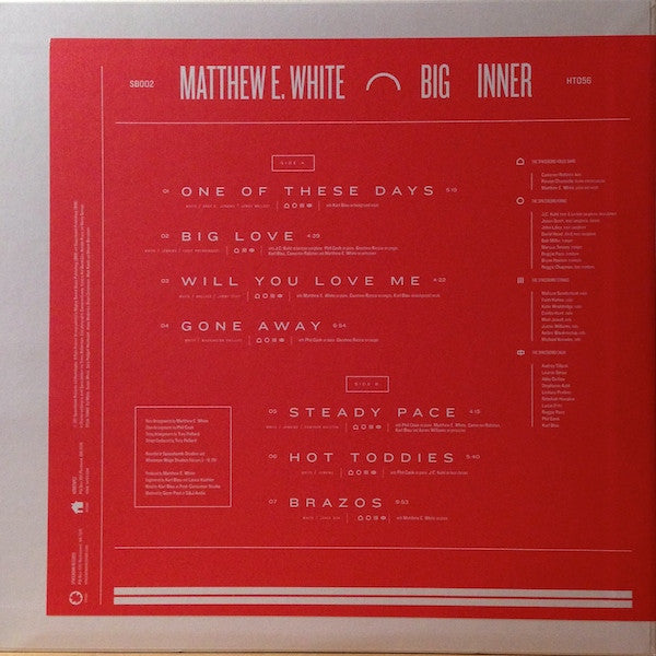 Matthew E. White : Big Inner (LP, Album, Ltd, Num)