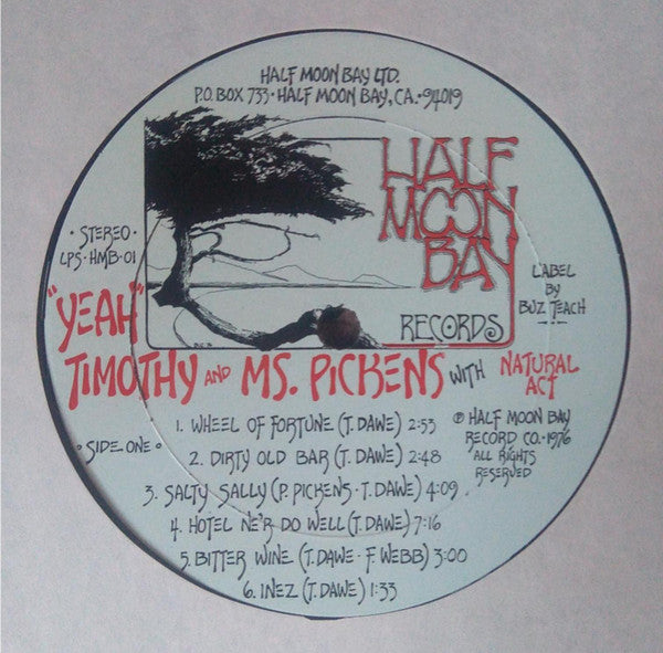 Timothy* And Ms. Pickens* With Natural Act : Yeah! (LP, Album)