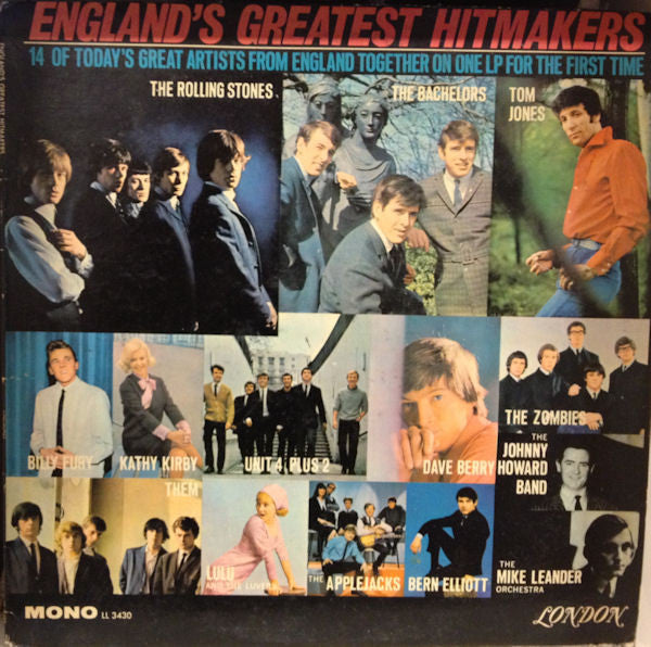 Various : England's Greatest Hitmakers (LP, Comp, Mono)