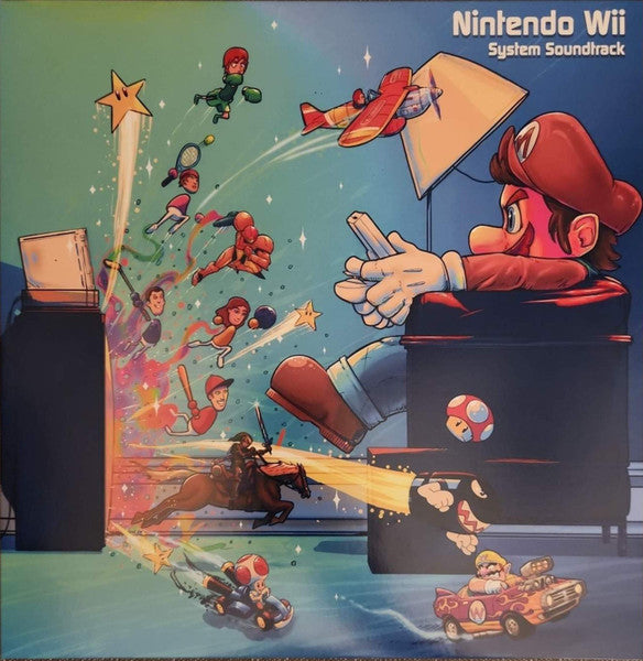 Kazumi Totaka : Nintendo Wii System Soundtrack (LP, Ltd, Unofficial, Blu)